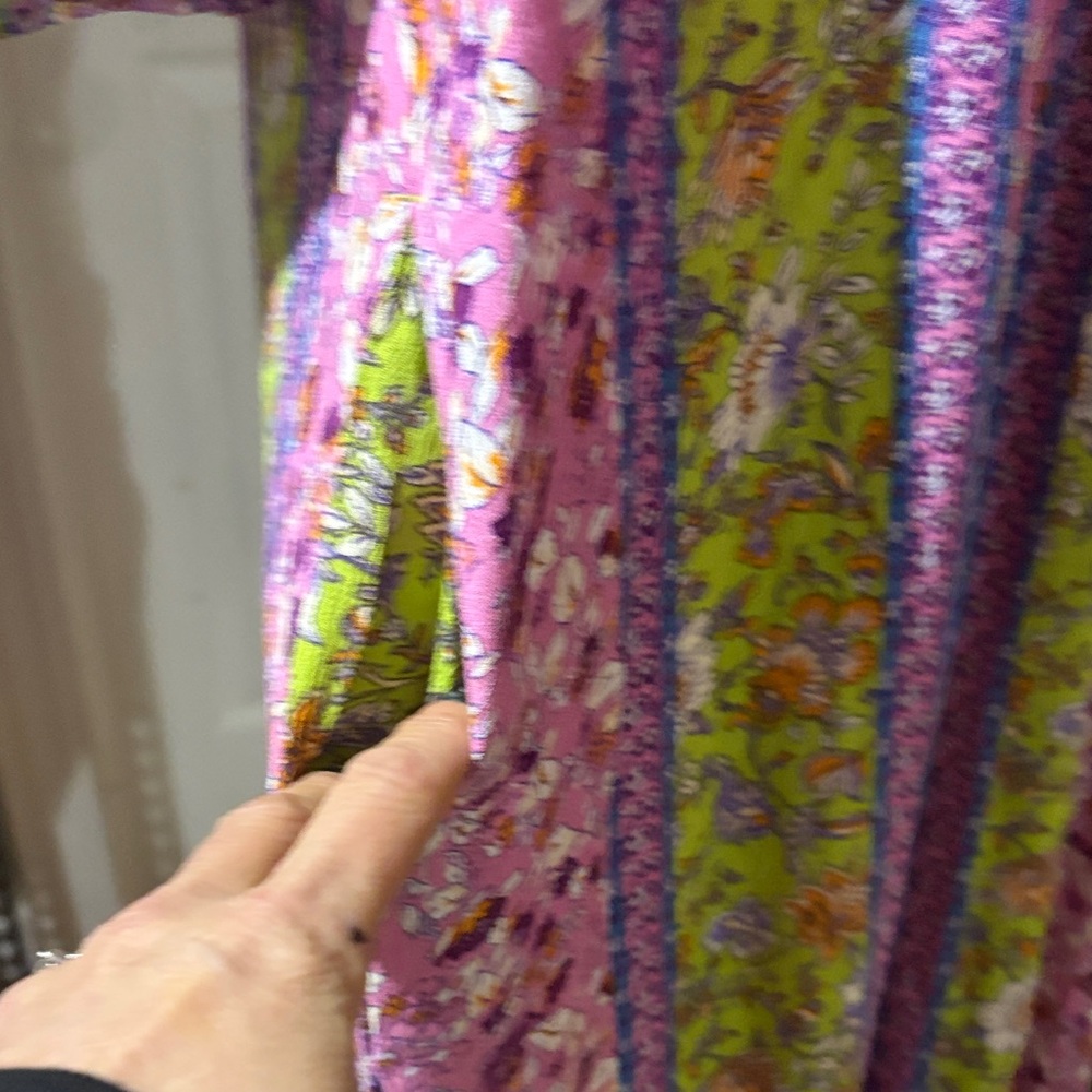 Easel NWT  Sz S Floral Off-Shoulder Maxi Dress - Picture 11 of 13